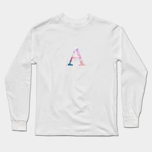 Rainbow Marble Alpha Long Sleeve T-Shirt